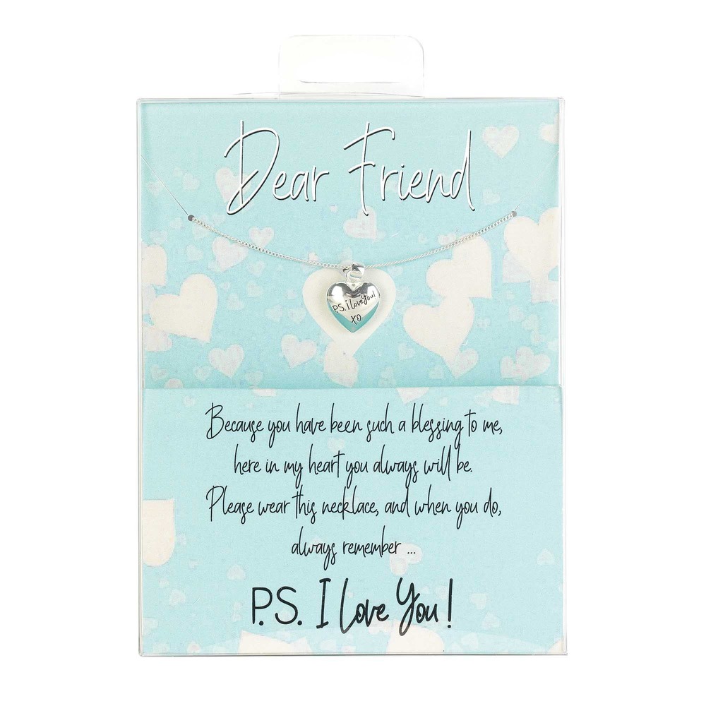Dear Friend - PS I Love You Chain Necklaces